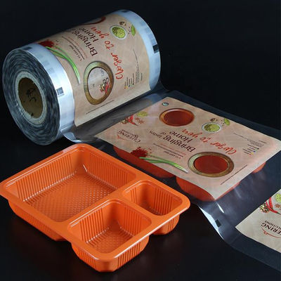 Plastik Kapak için Yüksek Bariyerli Gıda Ambalajı Pp Pet Plastik Termoform Film 85um
