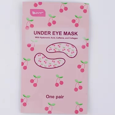 Özel Basılmış Saf Alüminyum Kompozit Çanta 3 Yan Sıcaklık Kapalı Alüminyum Folyo Çantası Maske Maske Kozmetik Paketleme Çantası