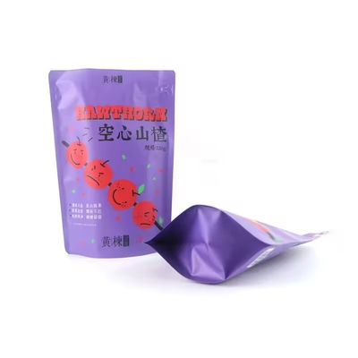 Özel Baskı Mat Stand Up Pocket Alüminyum folyo Mylar Çanta Çay Gıda Paketleme Ziplock ile Plastik Torbalar