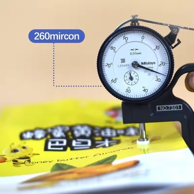 Özel Baskı Biyodegradable Alüminize Folyo Kokusuz Kurabiye Ambalajı Kraft Kağıdı Stand Up Ziplock Pocket Bags