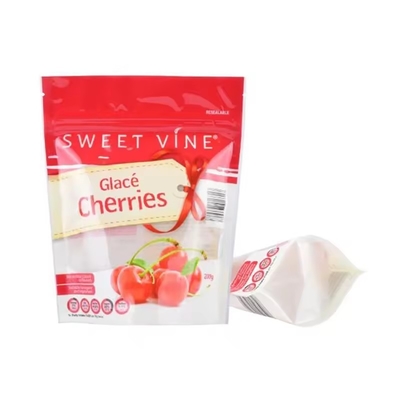 Özel Baskı Biyodegradable Alüminize Folyo Kokusuz Kurabiye Ambalajı Kraft Kağıdı Stand Up Ziplock Pocket Bags