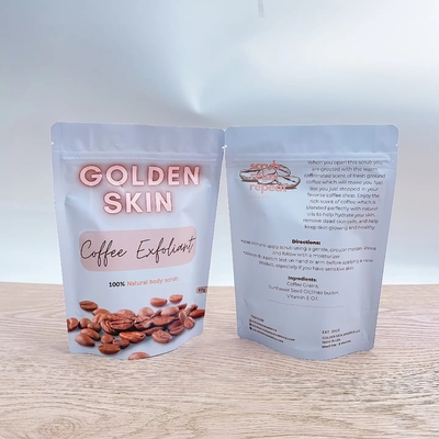 Özel baskı Matt bitmiş ayakta duran Mylar çantaları açık pencereli fermuarlı çantalar atıştırmalık için plastik çantalar