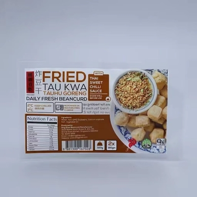 Özel Baskı Gıda Paketleme Çantası Üç Taraflı Sızdırma Çantası Naylon Paketleme Dondurulmuş Gıda Çantası Dumpling Deniz Meyveleri Karides