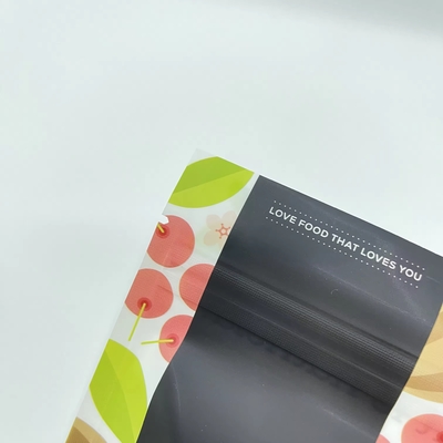 Plastik Çanta Gıda Duracak Düğme Kahve Folyo Kağıt Alüminyum Yazdırılmış Düğme Film Paketleme Mylar Torbası