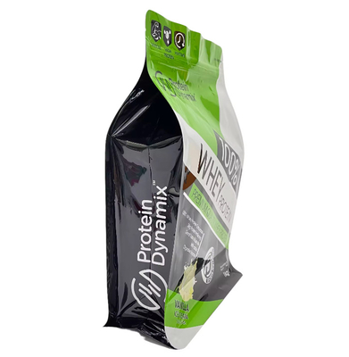 Aktif Protein Artı Alüminyum Folyo Cüzdan Baskılı Yüksek Sürahi Protein Tozu Paketleme Çantaları Fermuarlı Cüzdan