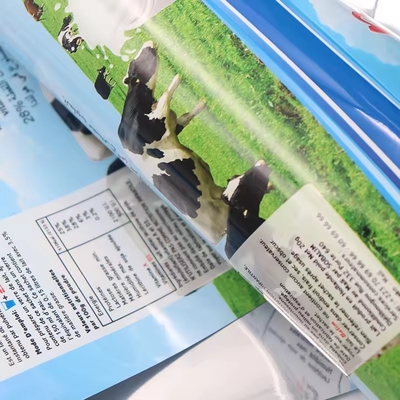 Esnek Laminasyonlu Alüminyum Plastik Film Rulo Gıda Paketleri Süt Baharatı Tozu Paketleme Çay Şeker Dükkanlı Film