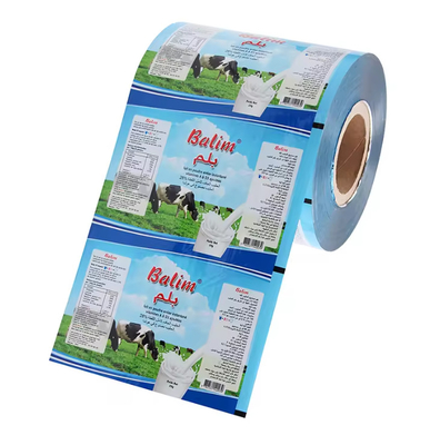 Esnek Laminasyonlu Alüminyum Plastik Film Rulo Gıda Paketleri Süt Baharatı Tozu Paketleme Çay Şeker Dükkanlı Film