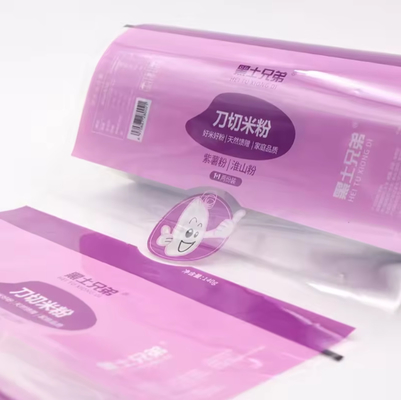 Yüksek Kaliteli Gıda Sınıfı Açık Plastik Film Rulo Paketleme İçin Özel Baskı Paketleme LDPE/OPP/PE Sarma Rulo Filmi