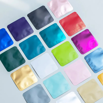 Kalee Özel Baskılı 3 Yan Düğme Cüzdan Alüminyum Folyo Gıda Plastik Paket Çantaları Kahve Damla Çantaları