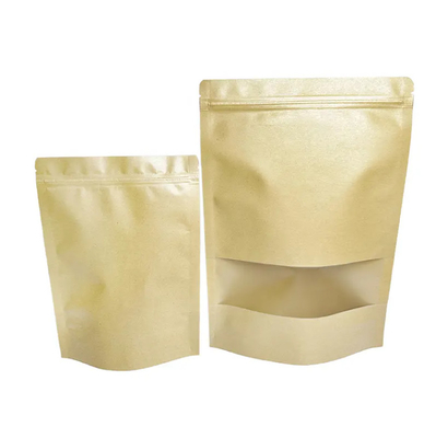 Stand Up Pockets Bags Zip Lock Food Storage Bags Paketleme ürünleri için