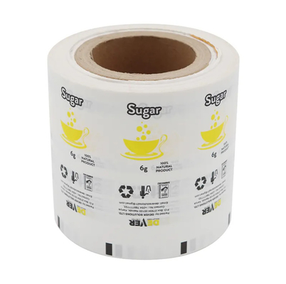 Toptan Özel Plastik Gıda Paketleri Laminated Roll Film Şeker Kağıt Çuvalı Otomatik Paket Film Satılık