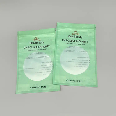 Şeffaf Şeffaf Eldivenler Ambalaj Müttefikler için Dondurulmuş Fermuar Torbası Kozmetik Plastik Mylar Fermuar Torbaları Üç Yan Dükkan
