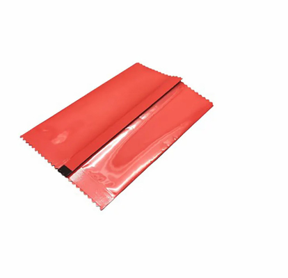 Kanıtlı vakum mühürlü torbalar Orta çizgi arka mühürlü torba ısı plastik gıda arka mühürlü torbalar