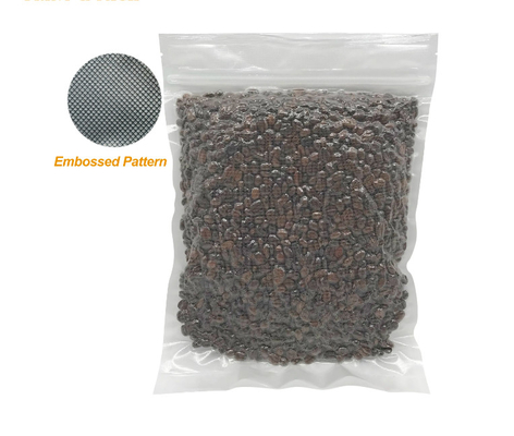 Fabrika OEM Özel Gıda Depolama Çifte Fermuar Çubukları Neylon Vacuum Seal Çantaları