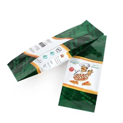 Özel Baskılı Mat Yan Gusset Alüminyum Folyo Mylar Torbası Maya Gıda Paketleme Plastik Torbalar