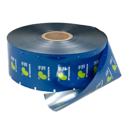 Alüminyum folyo ambalaj rulo filmi plastik otomatik ambalaj laminatlı film atıştırmalıklar şekerli kurabiyeler patates cipsi sachet film rulo