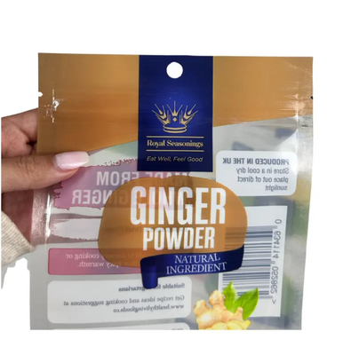 Özel Basılmış Çuval Laminasyonlu 3 Yan Mühürlü Plastik Torbalar baharat baharat Çuval Yiyebilir Paket Ziplock Mylar Torba