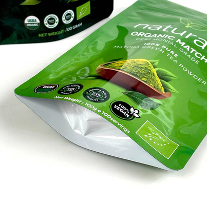 Özel Stand Up Pocket Gıda Paketleme Kuru Meyve Atıştırmalık Şekerli Torba Plastik Laminat Alüminyum Folyo Torba