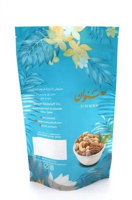Özel Plastik Çantalar Gıda Paketleme Çantası Plastik Alüminyum Folyo Mylar Zipper Ziplock Çanta Kalk Çanta Fındık için Doypack Atıştırmalık