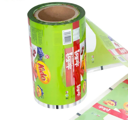 Özel gıda ambalajı Plastik Film Rulo Nachos Pita Chips Gıda Esnek Paket Film Rulo Otomatik Laminasyonlu Plastik Film