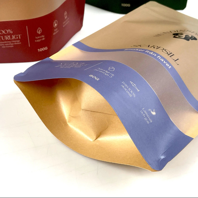 Tekrar kullanılabilir gıda ambalajı ayağa kalkan torba fındık atıştırmalığı depolama mühürlü torba plastik ambalaj alüminyum folyo torba