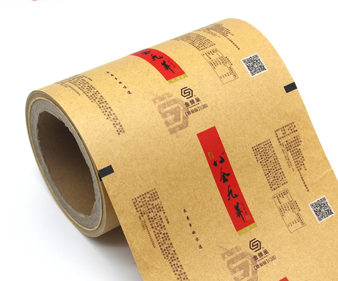 Özel Kraft Kağıt Ambalajı ve Çay Kekleri, Gıda Patatesleri İçin Plastik Film Rulo - Biyolojik Bozulur ve Gıda Sınıfı