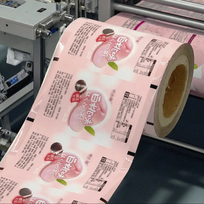 Özel Baskı Şekerleme Gıda Paketleme Laminasyonlu Film Alüminyum Laminasyonlu Poliester/VMCPP Plastik Esnek Paketleme Filmi
