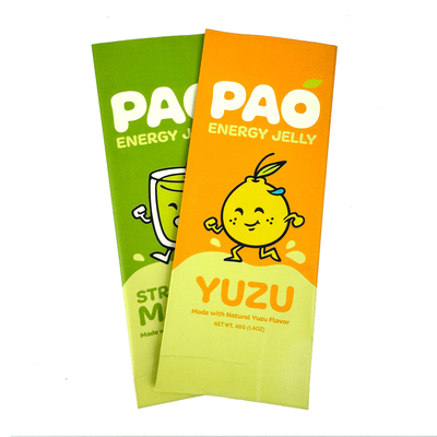 Yüksek Kalite 40g 50g Özel Baskı Kokusuz Mylar Arka Mühür Çantası Alüminyum Folyo Matcha Çay Tozu Çantası