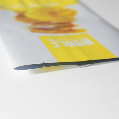 Dijital Baskı Özelleştirilmiş Baskılı Plastik Alüminyum Folyo Torba Kahve Atıştırmalık Üç Tarafı Kapalı Torba Düz Kese Arka Tarafı Kapalı Torba