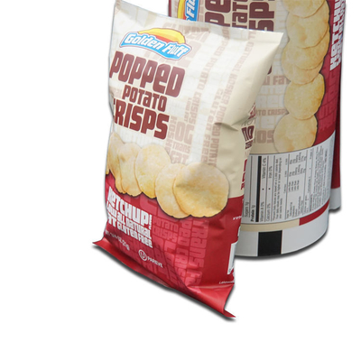 Özel Baskılı Yüksek Bariyer Alüminyum Folyo Metal Laminated Roll Film Plastik Patates Chips Packaging Bag Rollstock