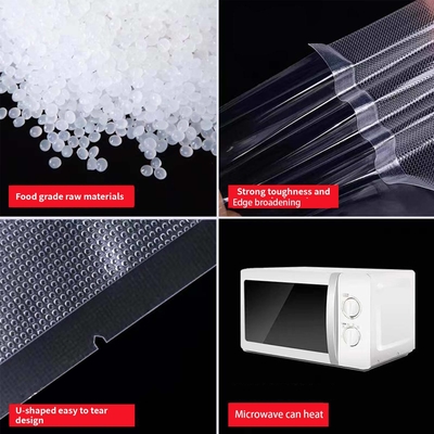 Ticari özel kalite plastik ambalaj torbası, 3 taraflı sıcaklıklı mühürlü mühürleyici, dokulu torba, embossed vakum ambalaj torbası, gıda, et, fındık