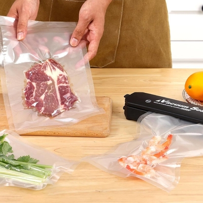 Ticari özel kalite plastik ambalaj torbası, 3 taraflı sıcaklıklı mühürlü mühürleyici, dokulu torba, embossed vakum ambalaj torbası, gıda, et, fındık