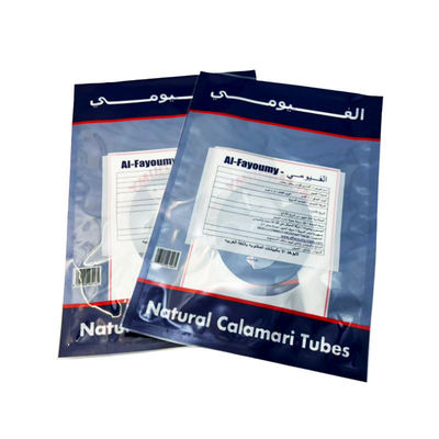 Özel Yüksek Kaliteli Gıda Derecesi Vakum Torbası Dondurulmuş Gıda Paketleme Torbası Kendi Logo Dondurulmuş Plastik Paketleme Torbası