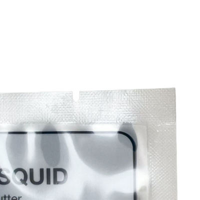 Özel Baskılı Logo Sıcak Mühürlü Torbalar Üç Tarafı Kapalı Dondurulmuş Gıda Ambalajı Plastik Vakum Torbaları Et Ambalajı Pencereli