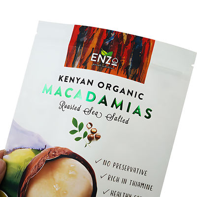 Premium Stand-Up Bags Custom Private Logo Printing Packaging Aluminum Pouch Stand Up Bags For Food Packaging