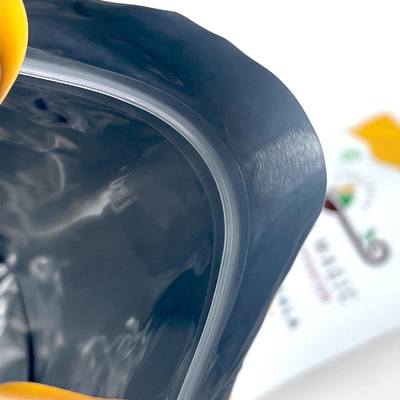 Gıda ambalajı için özel basılı dik durma ziplock poşet Atıştırmalık için şeker toz fındıklar kuru baharat tozları şeker