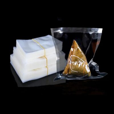 Fabrikadan Doğrudan Satış Özel Üç Tarafı Kapalı Naylon Gıda Ambalaj Poşetleri, Yüksek Şeffaflıkta Vakumlu Gıda Poşetleri, PE Plastik Poşetler, 100 adet