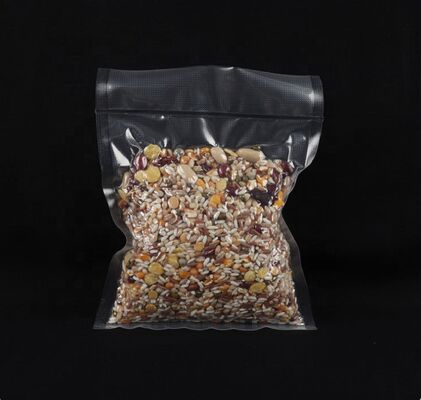 Kabartmalı, Sosis İçin Özelleştirilmiş Mühürlü Vakum Torbaları, PA/PE Nem Geçirmez Vakum Gıda Ambalaj Torbaları ve Gıda Torbaları