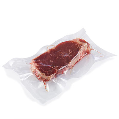 et gıda depolama ambalaj için şeffaf naylon vakum plastik ambalaj poşet çanta