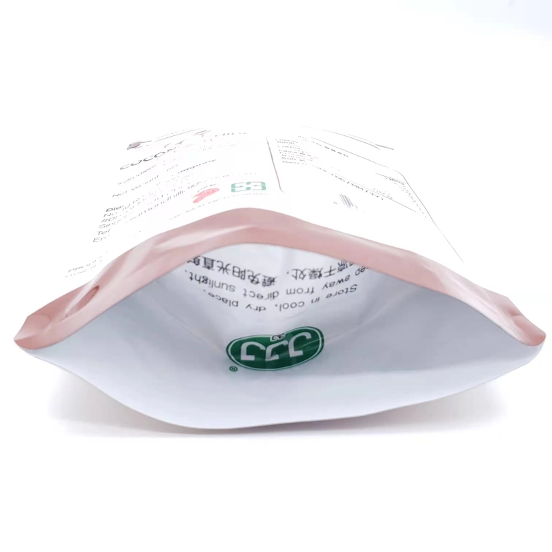 Özel baskı Üç taraflı mühürlü çanta Açık Pencere 1000g Kalkın Paket Çantaları 1000g Atıştırmalık