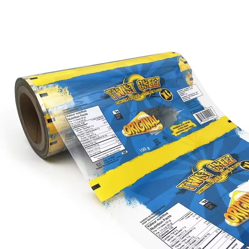 Özel Baskı Gıda Kaliteli Plastik Film Rulo Sarma Makinesi Otomatik Paketleme Parfüm Peynir Toz Gıda EVOH PE Malzeme Tran