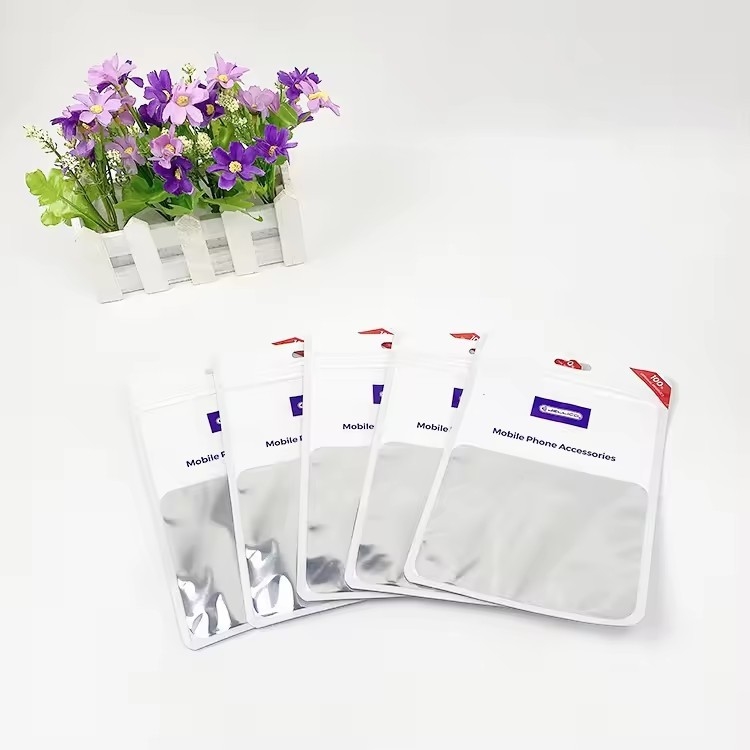 Yüksek Kaliteli Suya Karşı Güvenilir Mylar Ziplock Çantaları Mini Üç Taraflı Mühürlü Plastik Ambalaj Çantası Alüminyum Folyo Çantası