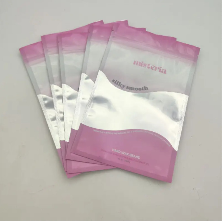 Alışveriş Alışverişini Yaptıran Logo Fermuar Üç Taraflı Sızdırma Plastik Cüzdan Geri Dönüştürülebilir Cüzdan Cüzdan Paket 3 Taraflı Cüzdan Cüzdan Cüzdan