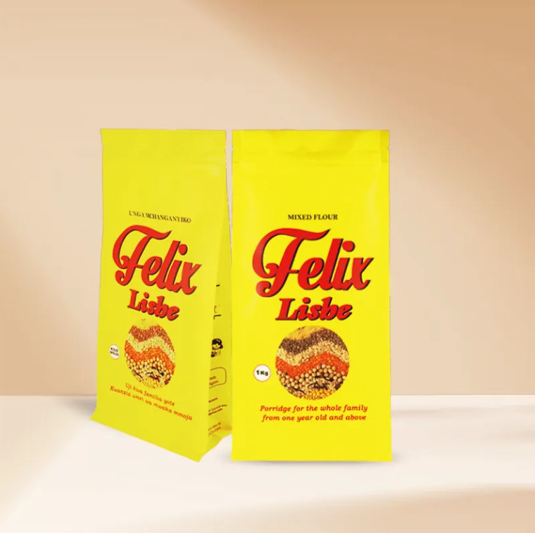 Özel Fermuar Tozu Düz Alt Poşet Gıda Fındıkları Depolama Poşetleri Açık Fermuar Kilitli Kendini Sızdırmayan Paketleme Çantası Yan Gusset Poşet