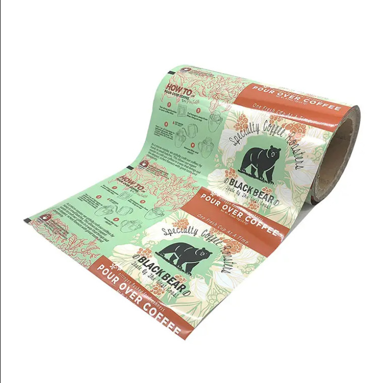 Otomatik Paketleme Biyodegradable Plastik Film Chips Roll Film Saç Snack için Plastik Film