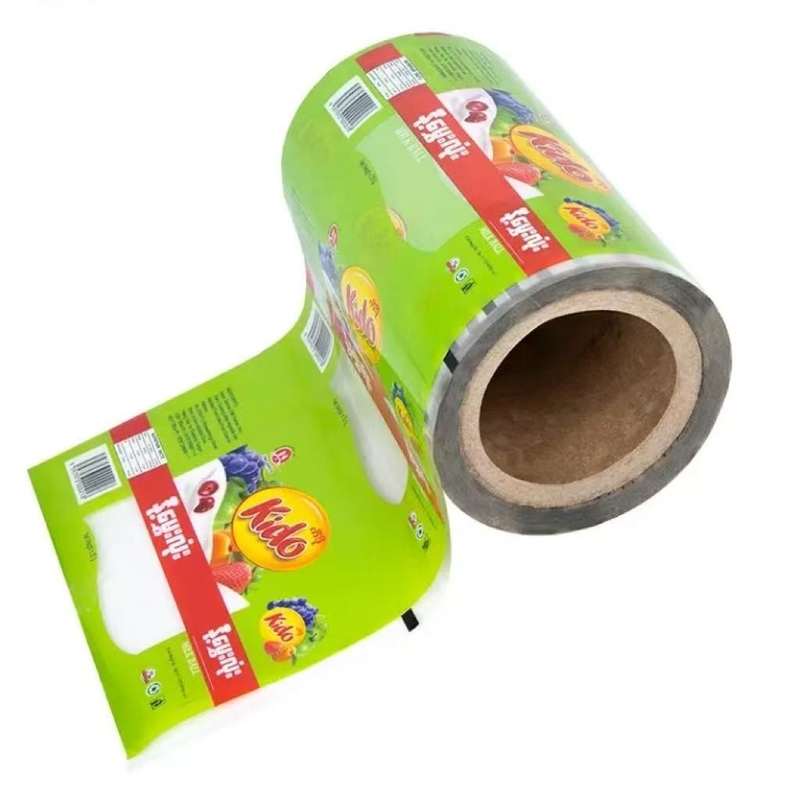 Özel gıda ambalajı Plastik Film Rulo Nachos Pita Chips Gıda Esnek Paket Film Rulo Otomatik Laminasyonlu Plastik Film