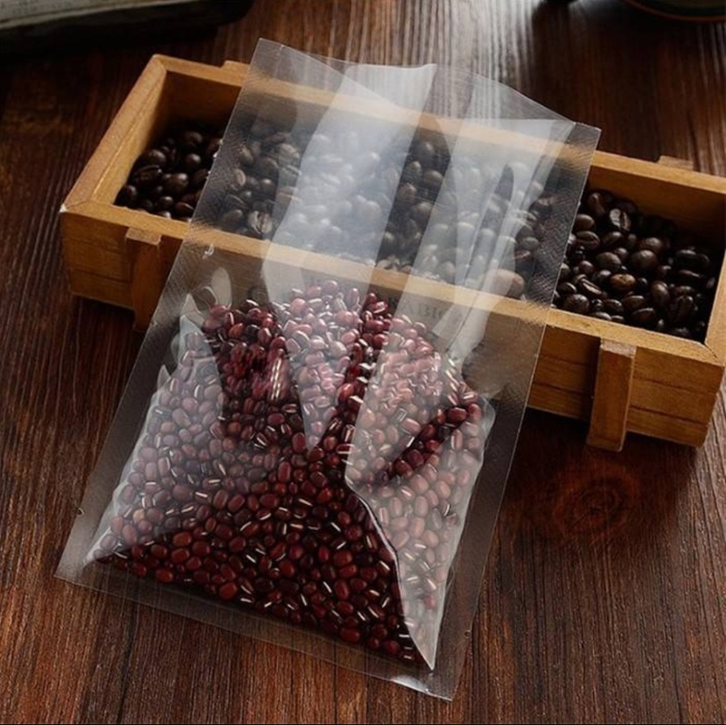 Plastik Naylon Buharlama Torbası Vakum Paketleme Torbası Gıda Mühürleme Torbası Şeffaf Geri Dönüşümlü Isıyla Kapatılan Saklama Dondurulmuş Karides Torbası